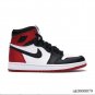 Air  1 Retro High Satin Black Toe (W) Shoes Sneakers
