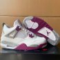 Air  4 White Purple Cement Shoes Sneakers