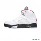 Air  5 Fire Red Silver Tongue (2020) Shoes Sneakers