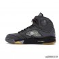 Air  5 Retro OW Black Shoes Sneakers