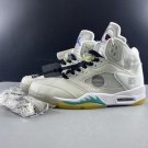 Air  5 Retro OW Grape Shoes Sneakers