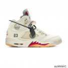 Air  5 Retro OW Sail Shoes Sneakers