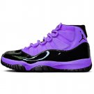 Air  11 Black Purple Shoes Sneakers