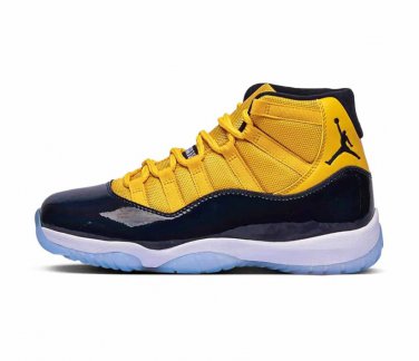 Air  11 Black Yellow Shoes Sneakers