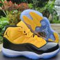 Air  11 Black Yellow Shoes Sneakers