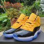Air  11 Black Yellow Shoes Sneakers