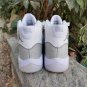 Air  11 Retro White Metallic Silver Shoes Sneakers