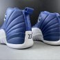 Air  12 Retro Stone Blue Shoes Sneakers