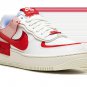 2025 & 2026 FORCE 1 LO SHADO MNS WMNS Red Cracked Leather
