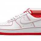2025 & 2026 Force 1 Low '07 Contrast Stitch - White University Red