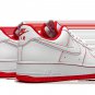 2025 & 2026 Force 1 Low '07 Contrast Stitch - White University Red