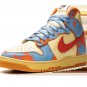 Dunk High 1985 Orange Acid Wash