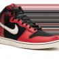 Dunk High Plaid - Black_Red