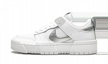DUNK LO DISRUPT MNS WMNS White Silver