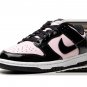 DUNK LO MNS WMNS Pink _ Black Patent