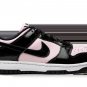 DUNK LO MNS WMNS Pink _ Black Patent