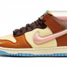 Dunk Mid Social Status -  Chocolate Milk