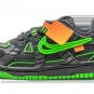 RUBBER DUNK TD Off-White - Green Strike
