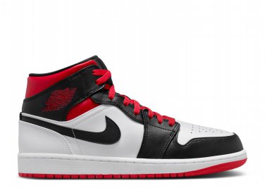 2026 Air  1 Mid Gym Red Black Toe
