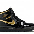 2026 Air  1 Retro High OG GS Black Metallic Gold