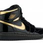 2026 Air  1 Retro High OG GS Black Metallic Gold