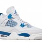 2026 Air Jor Air  4 Retro GS Military Blue 2024dan 4 Retro GS Military Black