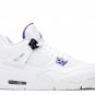 2026 Air Jor Air  4 Retro GS Purple Metallicdan 4 Retro GS Military Black