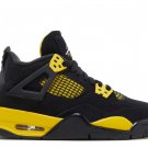 2026 Air Jor Air  4 Retro GS Thunder 2023dan 4 Retro GS Military Black