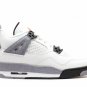 2026 Air Jor Air  4 Retro GS White Cement 2012dan 4 Retro GS Military Black