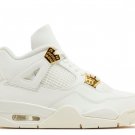 2026 Air Jor Air  4 Retro Metallic Golddan 4 Retro GS Military Black