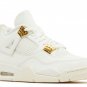 2026 Air Jor Air  4 Retro Metallic Golddan 4 Retro GS Military Black
