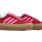 2026 Gazelle Bold 'Collegiate Red Lucid Pink'IH7496