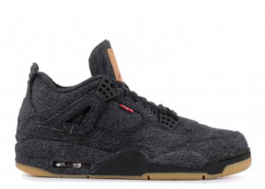 2026 Levis x Air  4 Retro Black Denim