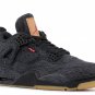 2026 Levis x Air  4 Retro Black Denim