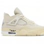 2026 Off-White x Air  4 Retro SP 'Sail' CV9388 100