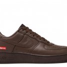 2026 Supreme x Air Force 1 Low Box Logo - Baroque Brown