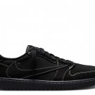 2026 Travis Scott x Air  1 Retro Low OG SP Black Phantom Sample