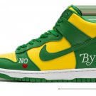 SB Dunk High Supreme - By Any Means - Green_Yellow