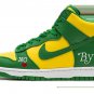 SB Dunk High Supreme - By Any Means - Green_Yellow