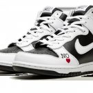 SB Dunk High Supreme - By Any Means - White_Black