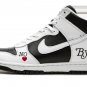 SB Dunk High Supreme - By Any Means - White_Black
