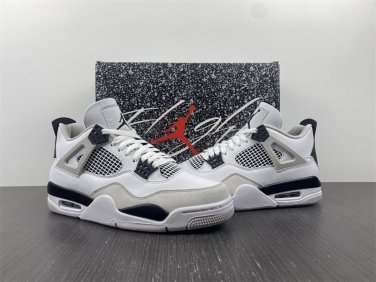 Air  4 &acirc;��Military Black&acirc;�� WhiteBlack-Neutral Grey