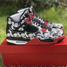 Air  4 “Tattoo” BlackFire Red-White BQ0897-006