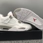 Air  4 &acirc;��White Oreo&acirc;�� WhiteTech Grey-Black-Fire Red