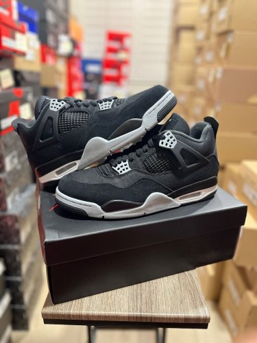 Air  4 Black Canvas