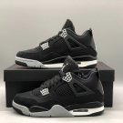 Air  4 Black Canvas Sneaker