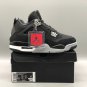 Air  4 Black Canvas Sneaker
