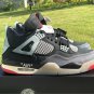 Air  4 Bred Black Red