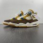 Air  4 Cacao Wowgeode Teal-ale Brown Sneaker