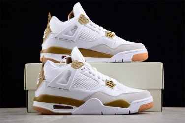 Air  4 League White Earth Yellow
